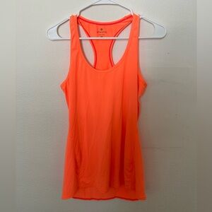 Athleta orange tank top xs